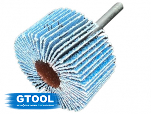 фото Шлифовальная лепестковая головка GTOOL ZC 50x28x6мм, P80, уп-ка 10шт