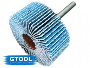 фото Шлифовальная лепестковая головка GTOOL ZC 60x28x6мм, P40, уп-ка 10шт