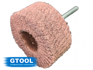 фото Головка шлифовальная абразивная скотч-брайт GTOOL, 60х30х6мм, зерно fine, уп-ка 10шт