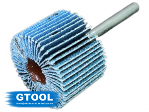фото Шлифовальная лепестковая головка GTOOL ZC 40x28x6мм, P60, уп-ка 10шт