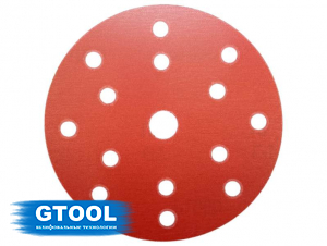 фото Шлифовальный круг GTOOL SA331 d150мм, зерно P1000 (15 отверстий), уп-ка 25шт