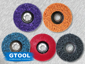 фото Набор CD кругов GTOOL для очистки от краски и ржавчины