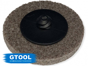 фото Круг прессованный нетканый GTOOL Pro QCD 2SF d75*13мм, уп-ка 5шт