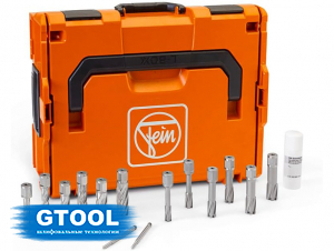 Набор корончатых сверел Fein Structural Steel-Set 3/4 in Weldon