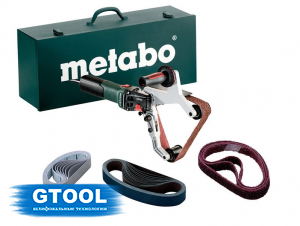 Metabo RBE 15-180 Set ленточная шлифовальная машина для труб с электроникой